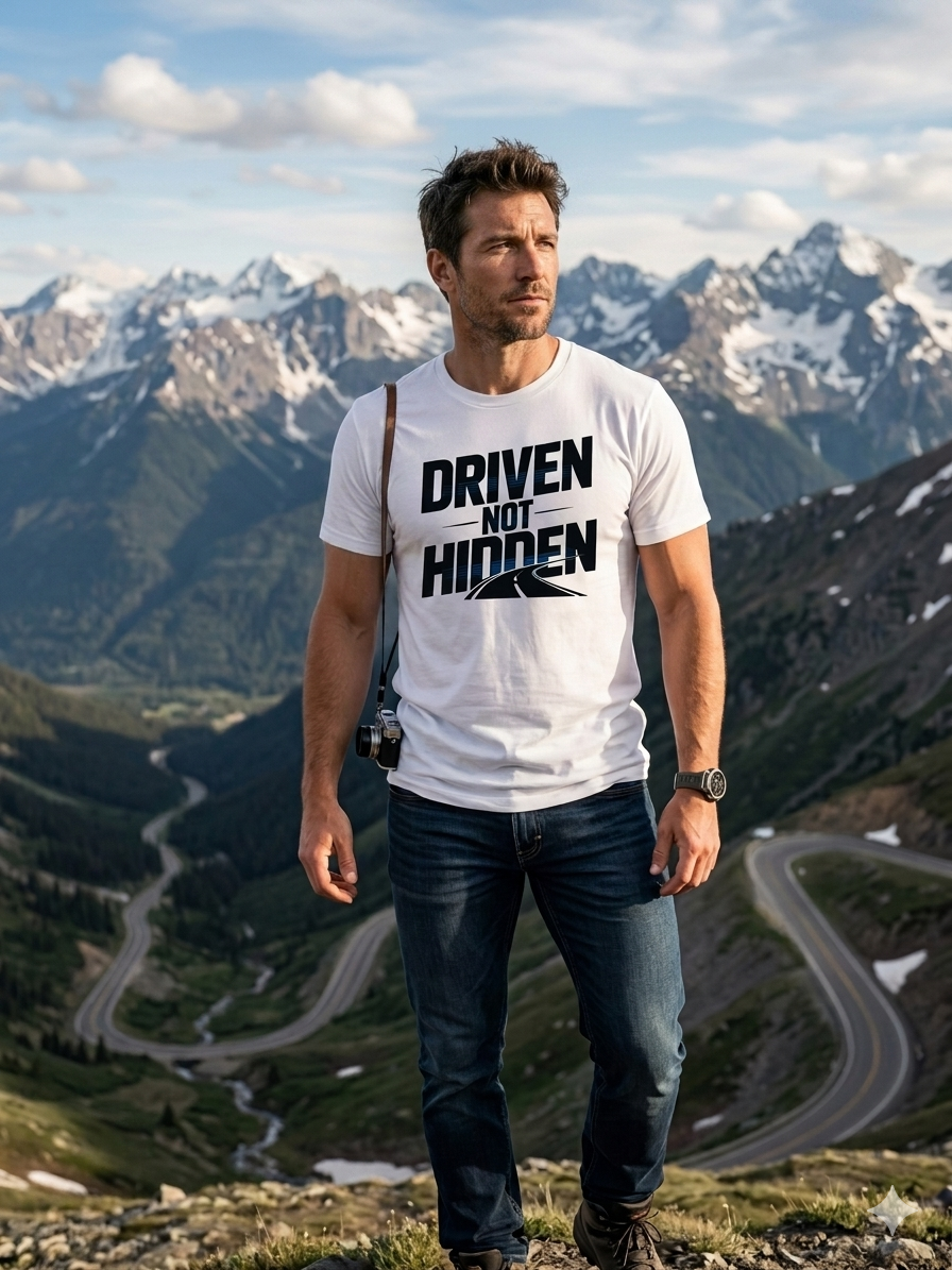 Driven Not Hidden T-Shirt 1