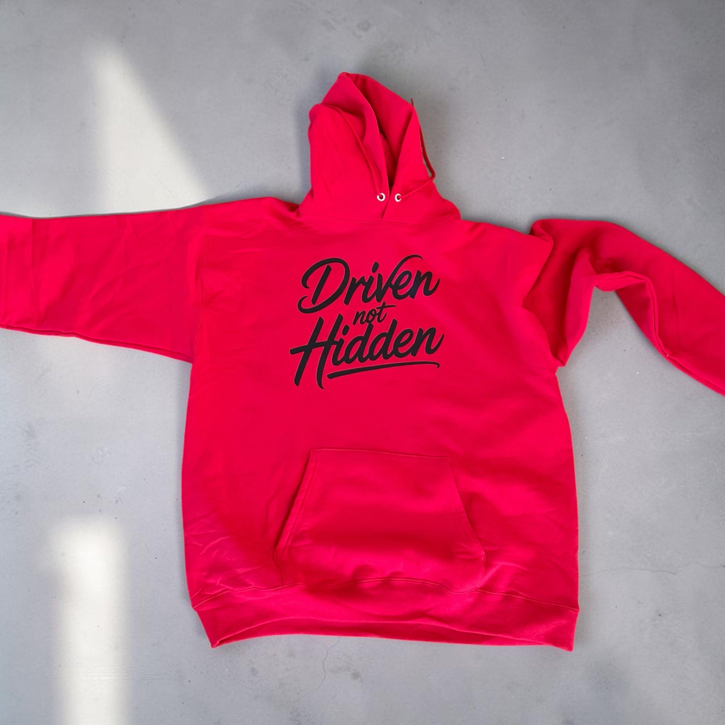 Driven Not Hidden Hoodie 100% Cotton Unisex