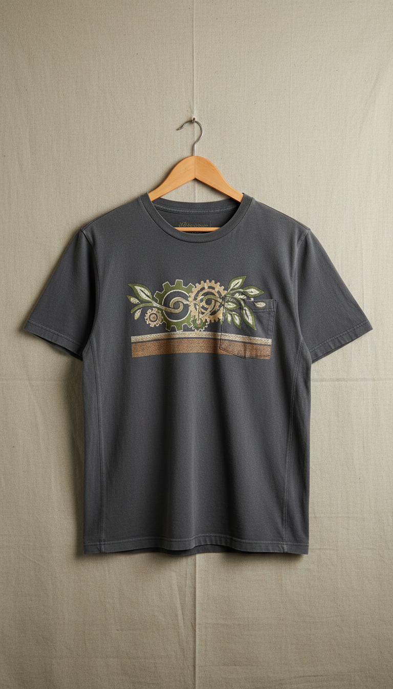Moss Gear Graphic Tee Soft Blend
