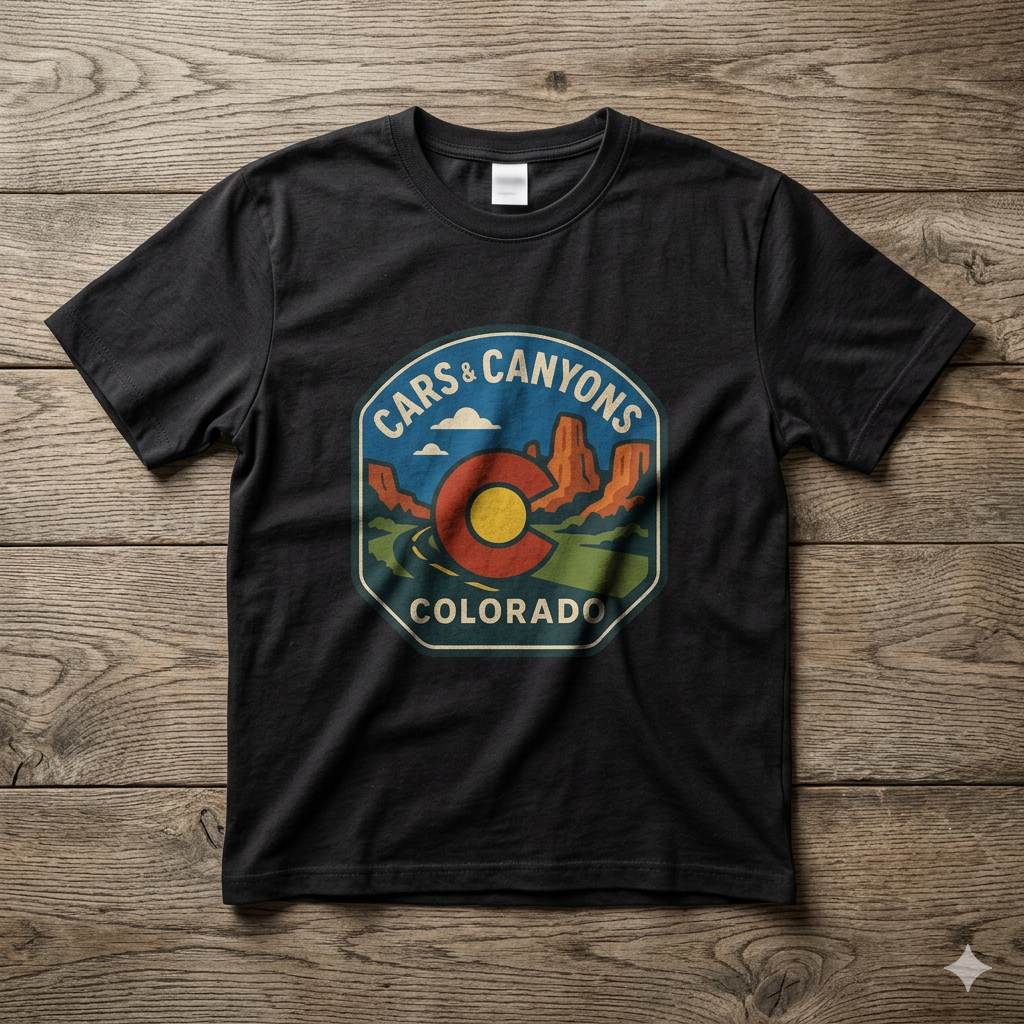 Cars & Canyons Logo Shirt